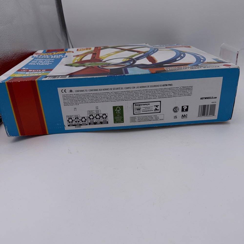 Hot Wheels Track Builder Unlimited Corkscrew Twist Kit Race Track 2022 Car Toy - Picture 8 of 8